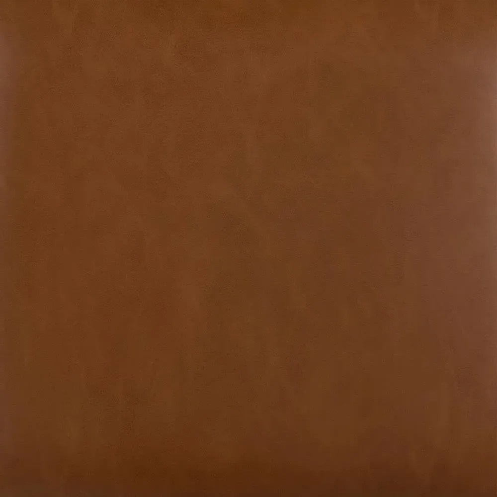 Samantha Dining Side Chair - Brown, Faux Leather