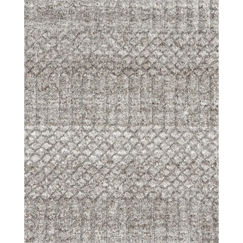 Samara 5x8 Textured Solid Rug - Brown
