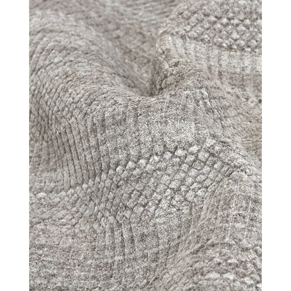 Samara 5x8 Textured Solid Rug - Brown