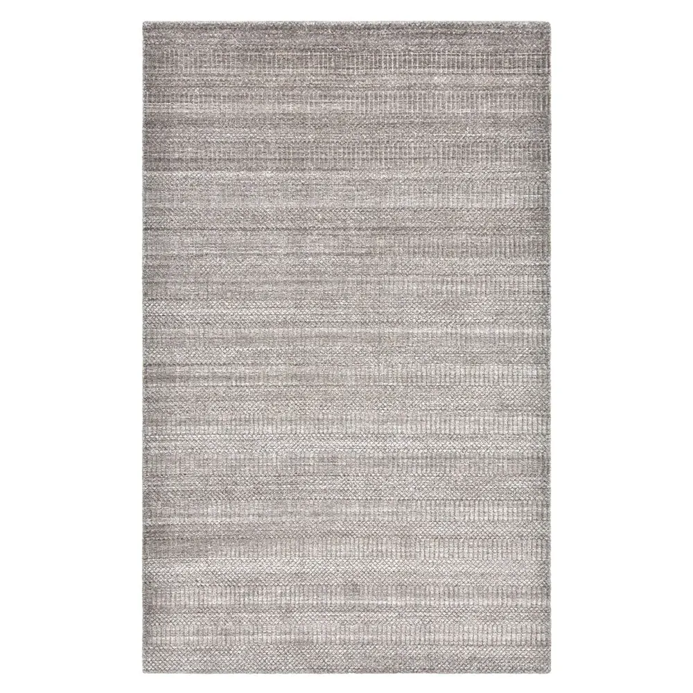 Samara 5x8 Textured Solid Rug - Brown image