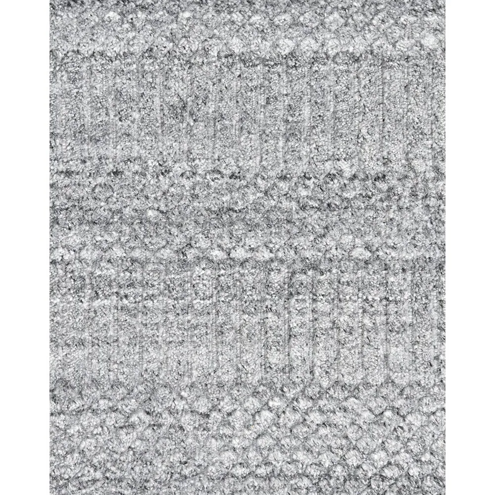 Samara 5x8 Textured Solid Rug - Grey