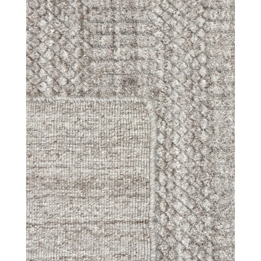 Samara 8x10 Textured Solid Rug - Brown