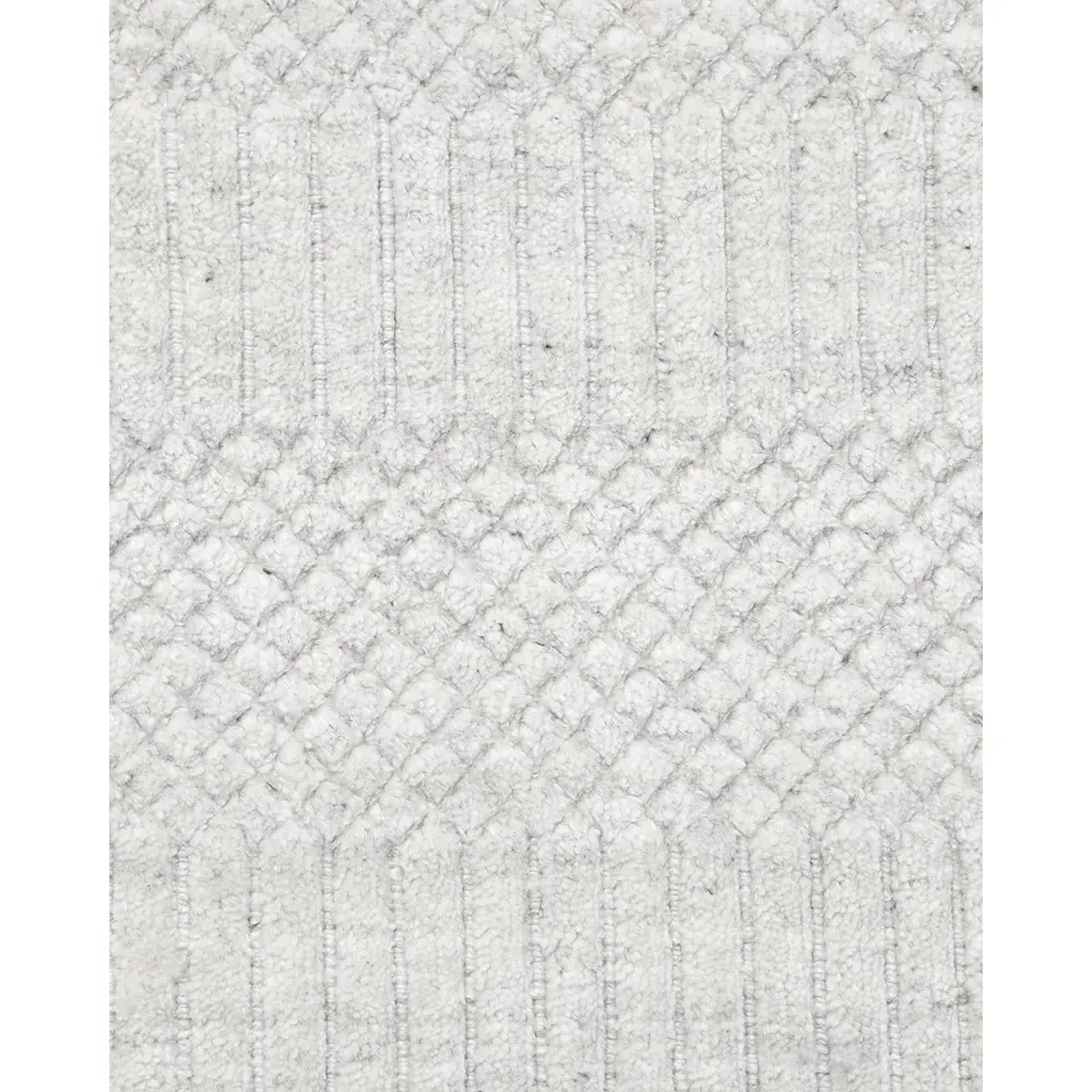 Samara Textured Solid Rug - Off White
