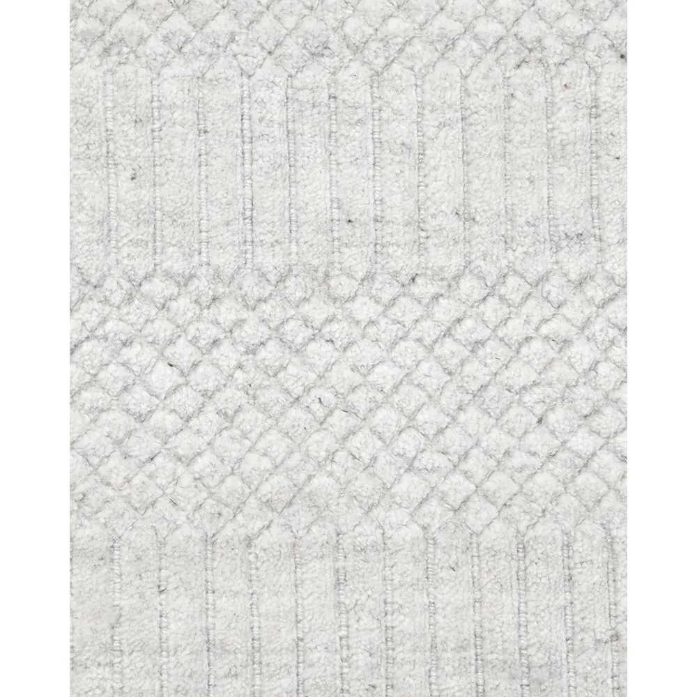 Samara Textured Solid Rug - Off White