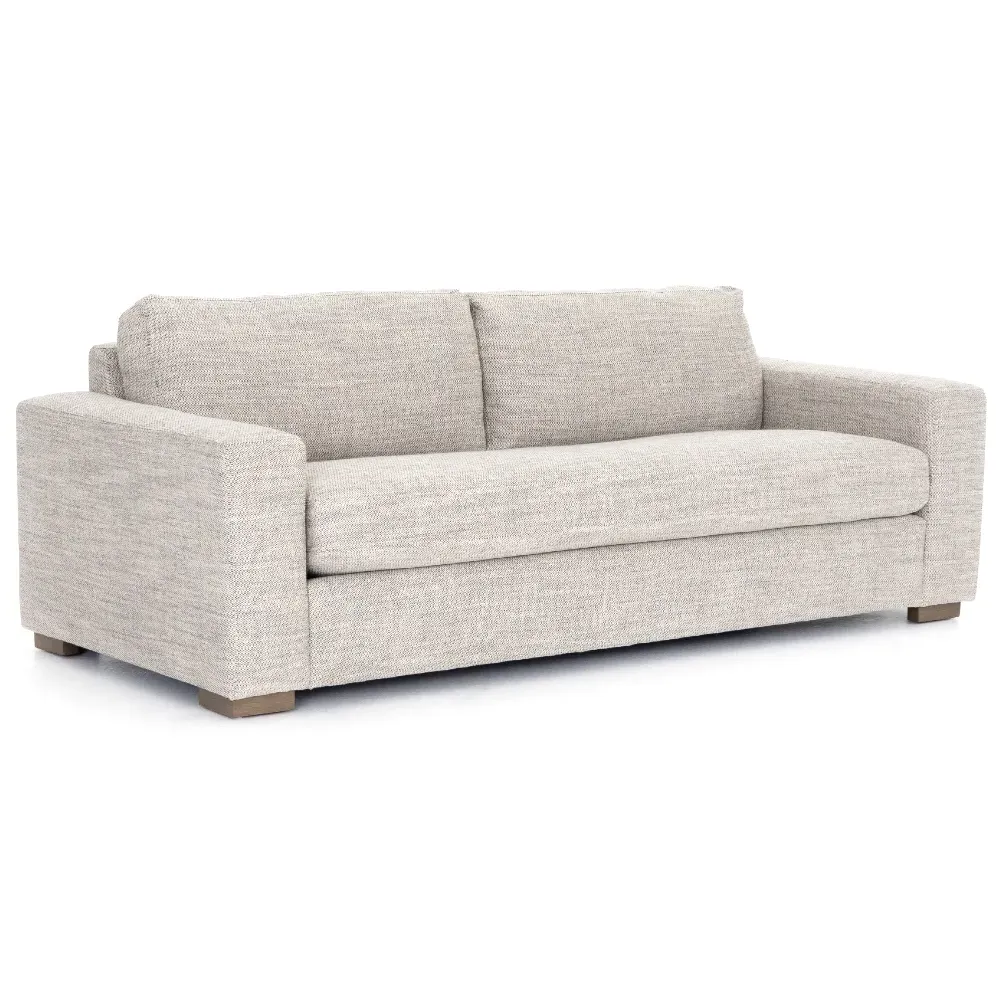 Samira 3-Seater Sofa - Grey, Performance Fabric