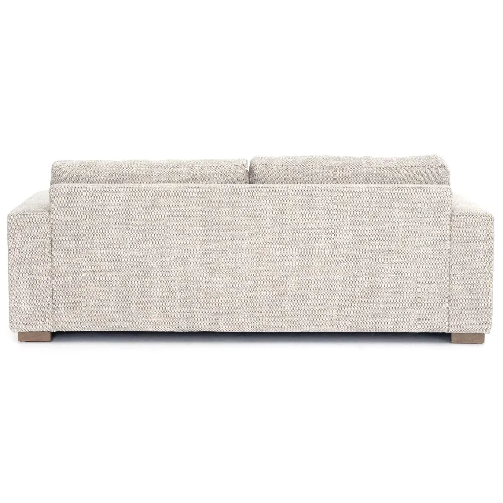 Samira 3-Seater Sofa - Grey, Performance Fabric