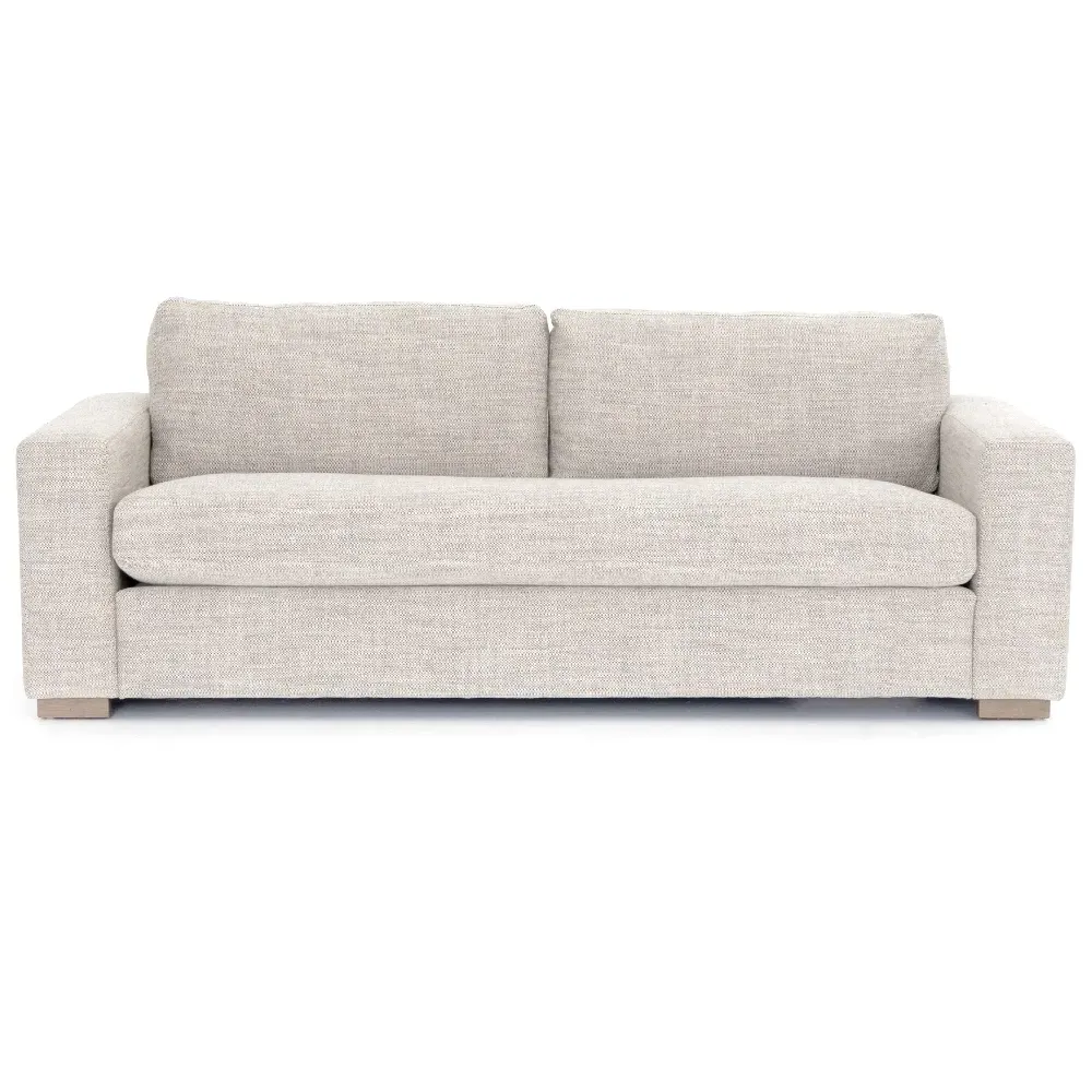 Samira 3-Seater Sofa - Grey, Performance Fabric
