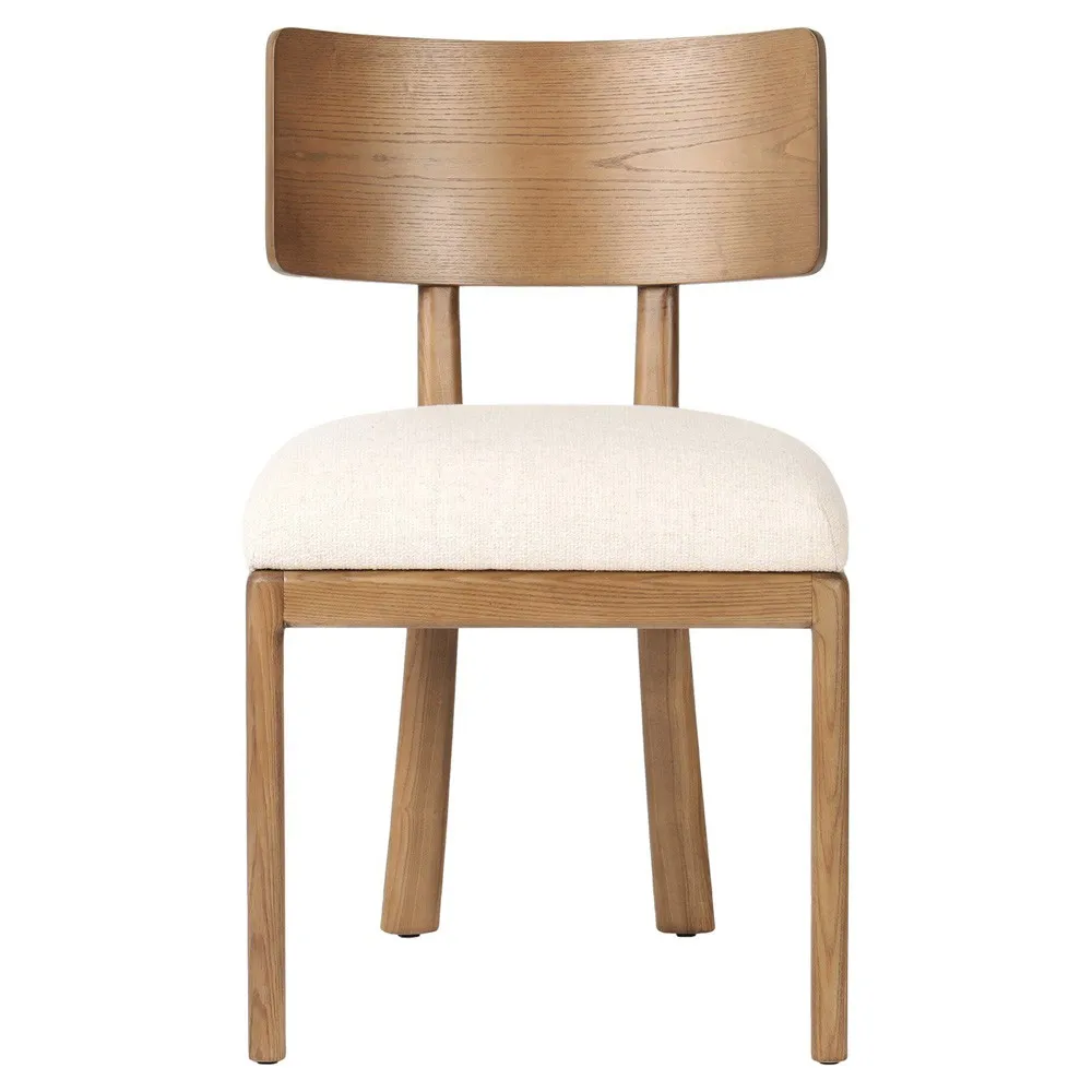 Sammy Dining Chair - Cream, Wood image