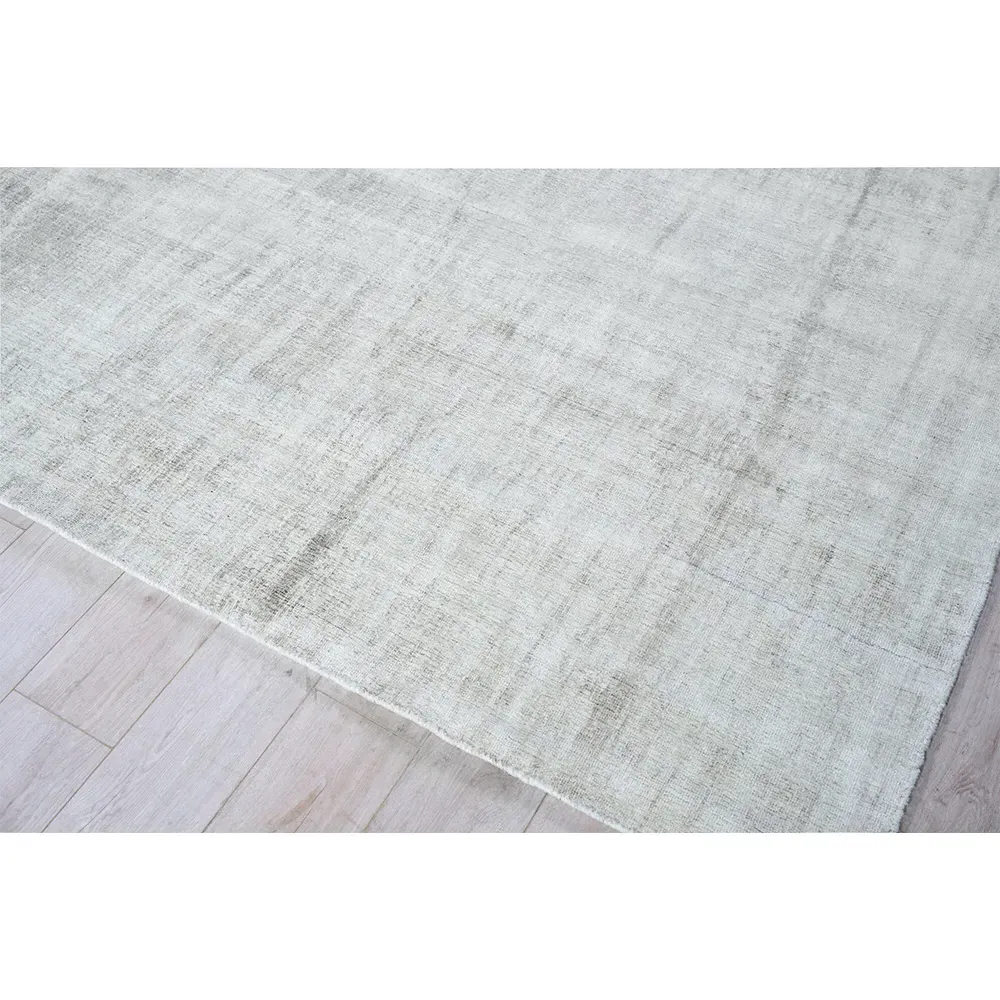 Samuel 14x18 Patterned Rug - Beige, Wool