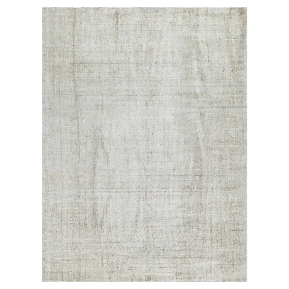 Samuel 14x18 Patterned Rug - Beige, Wool