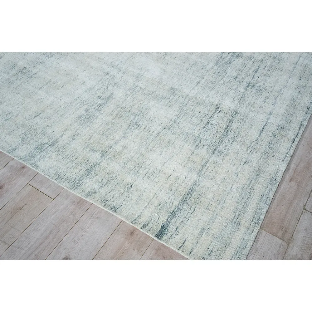 Samuel Patterned Rug - Blue, Wool