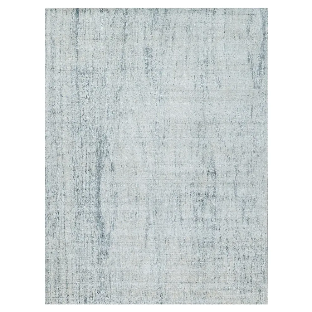 Samuel Patterned Rug Sample - Blue, Wool image