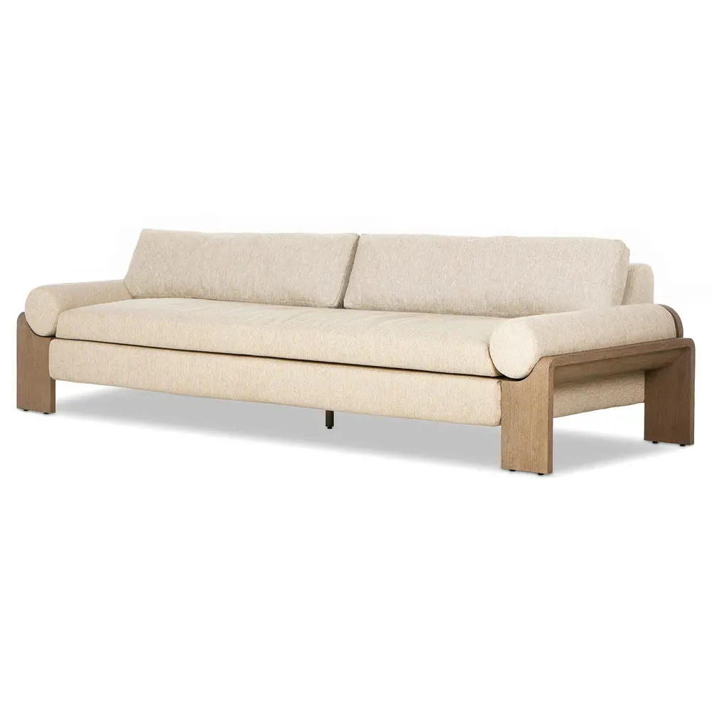 Sandari Outdoor Sofa - Beige, Teak