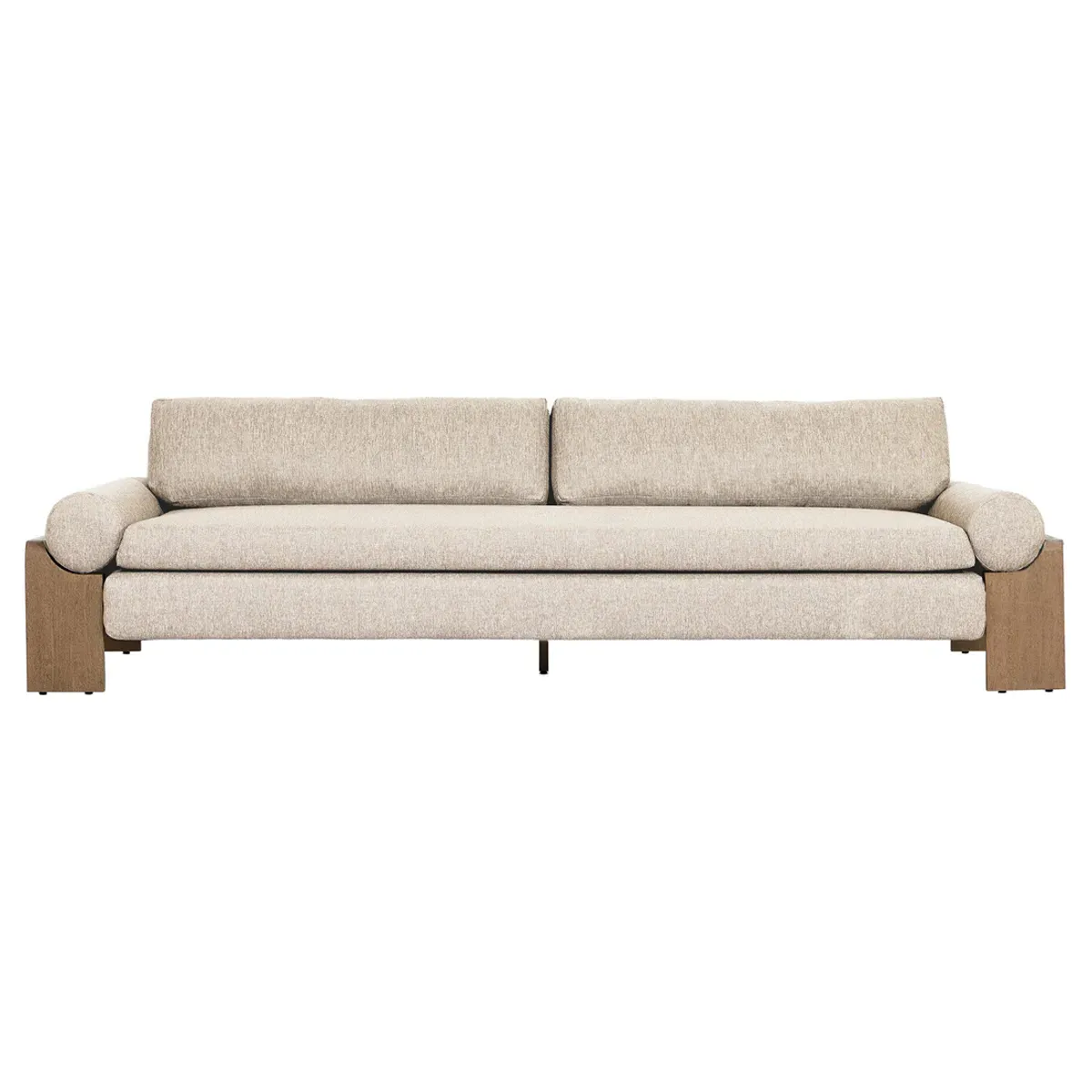 Sandari Outdoor Sofa - Beige, Teak image