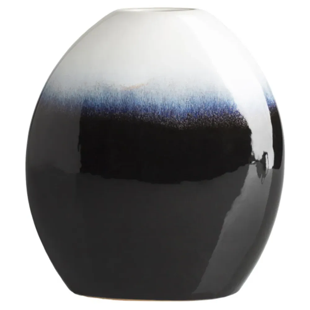 Sandra Outdoor Vases Set of 3 - Blue, Ceramic