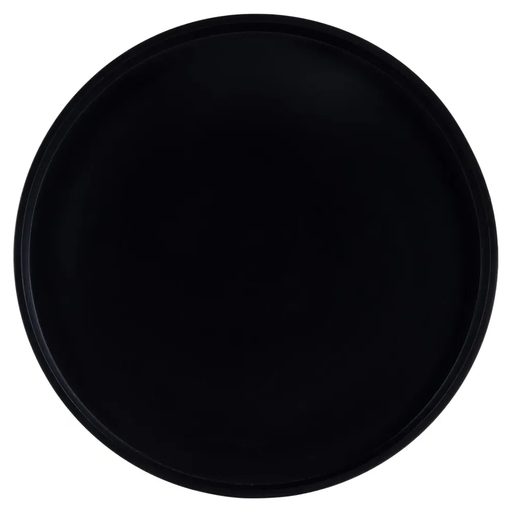 Sandrine Round Side Tables Set of 3 - Black, Aluminum