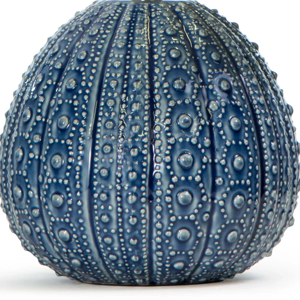 Sanibel Textured Ceramic Table Lamp - Blue