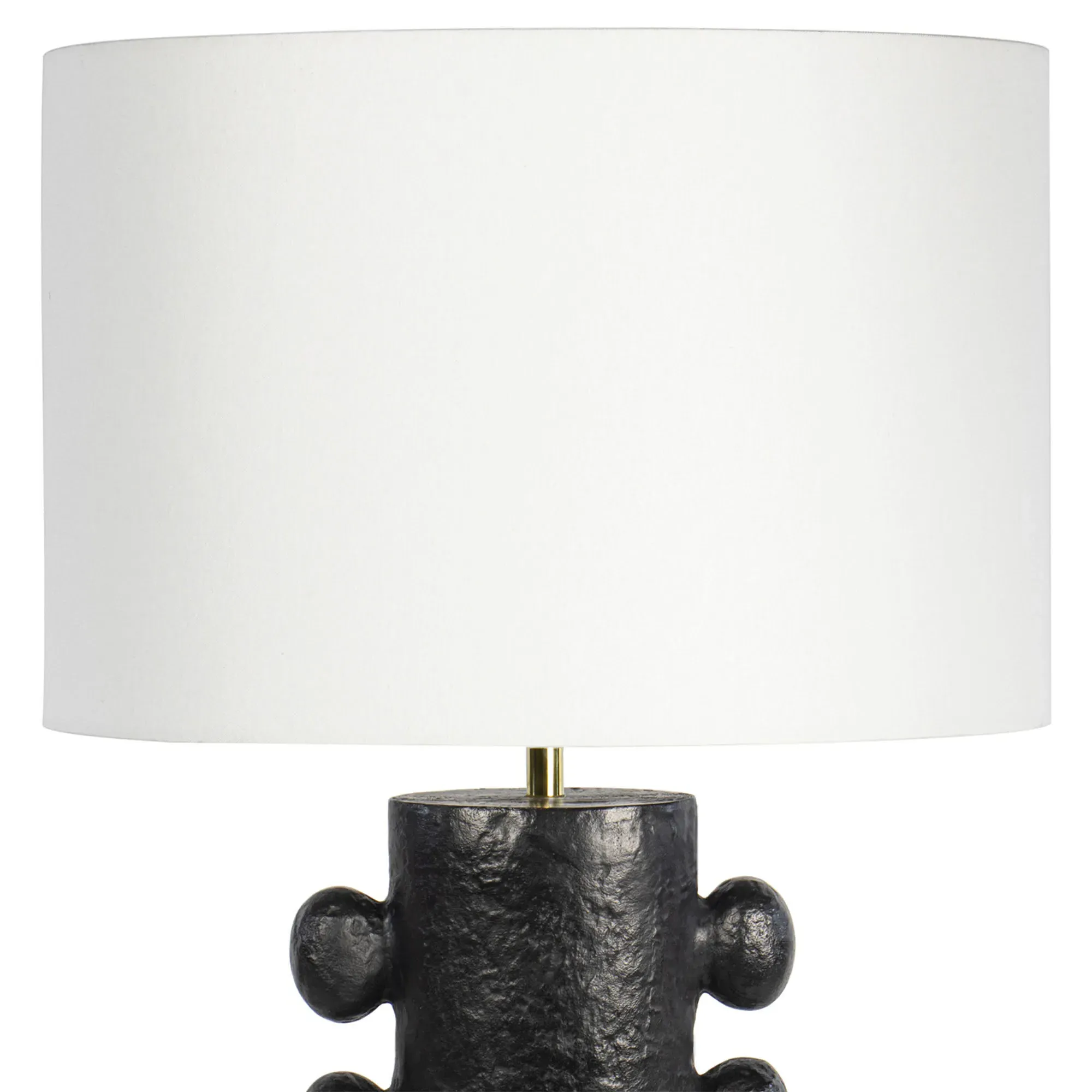 Sanya Large Table Lamp - Black, Aluminum