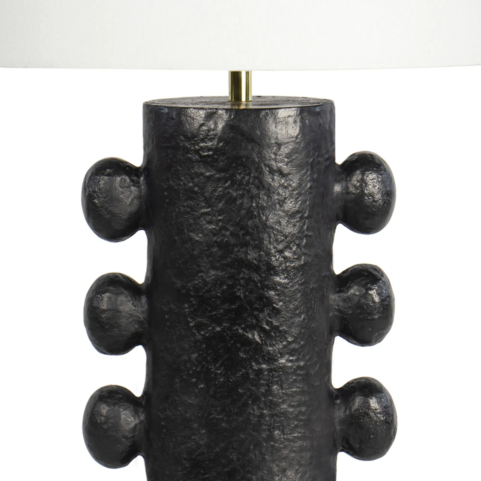 Sanya Large Table Lamp - Black, Aluminum