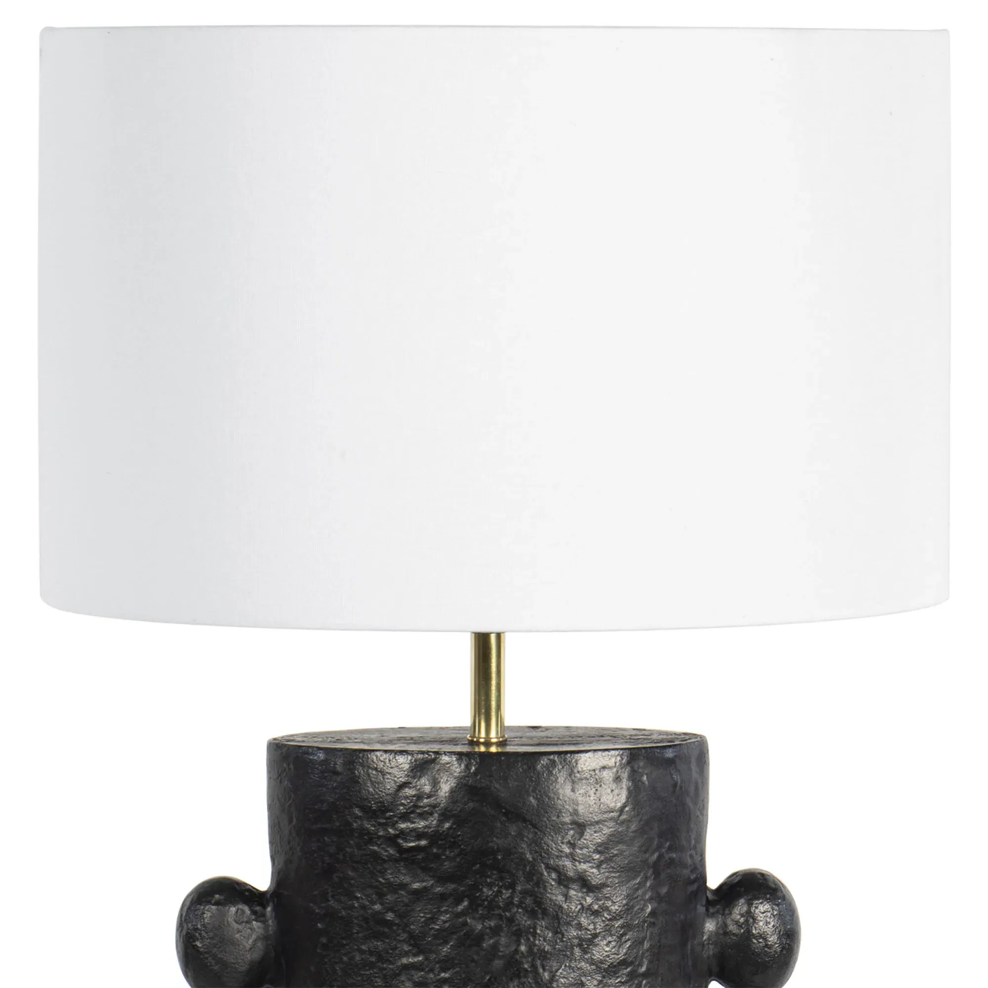 Sanya Small Table Lamp - Black, Aluminum