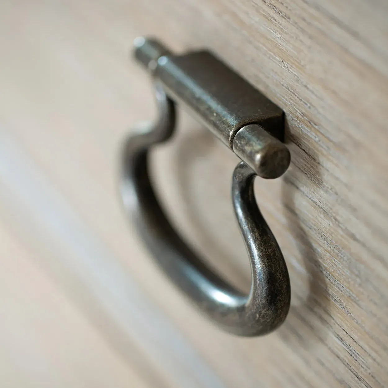 Sarabeth Buffet with Patterned Cast Grilles - Brown, Wood