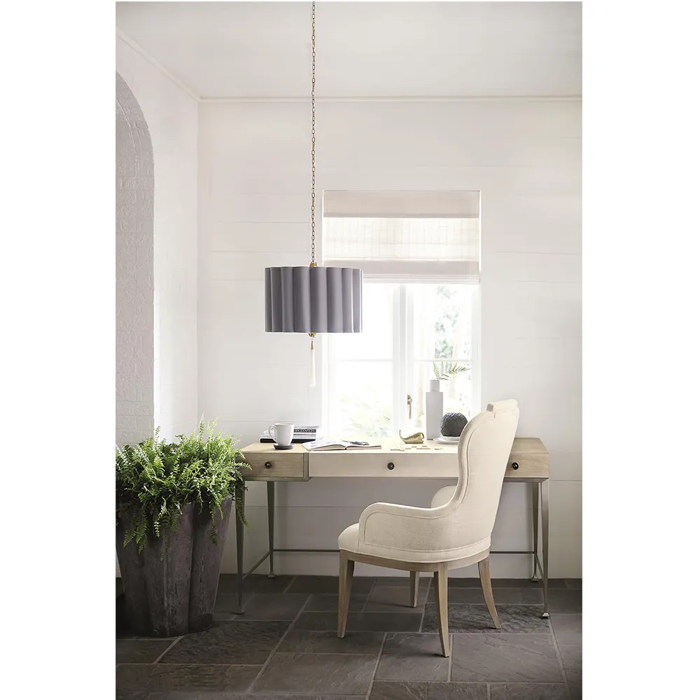 Sarabeth Rounded Dining Arm Chair - Beige, Wood