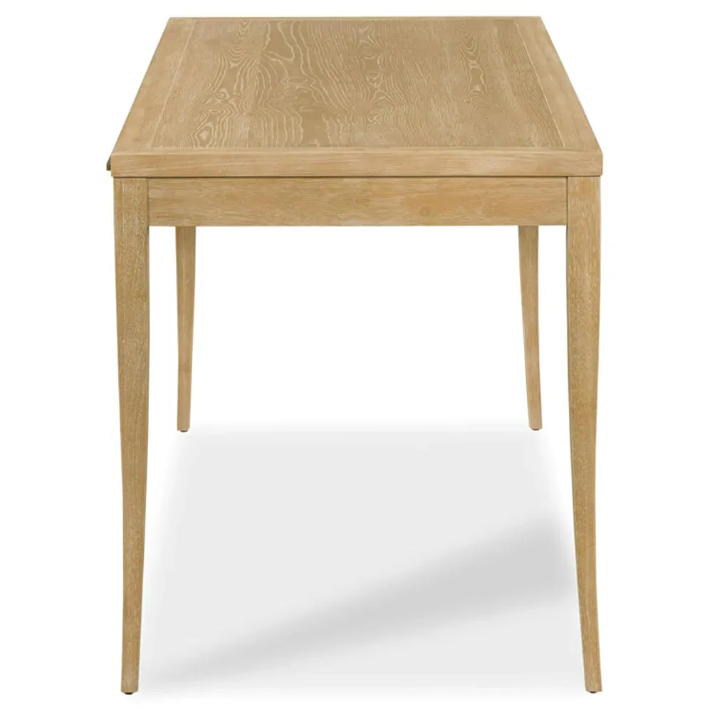 Sarah Writing Desk - Brown Oak, Hardwood