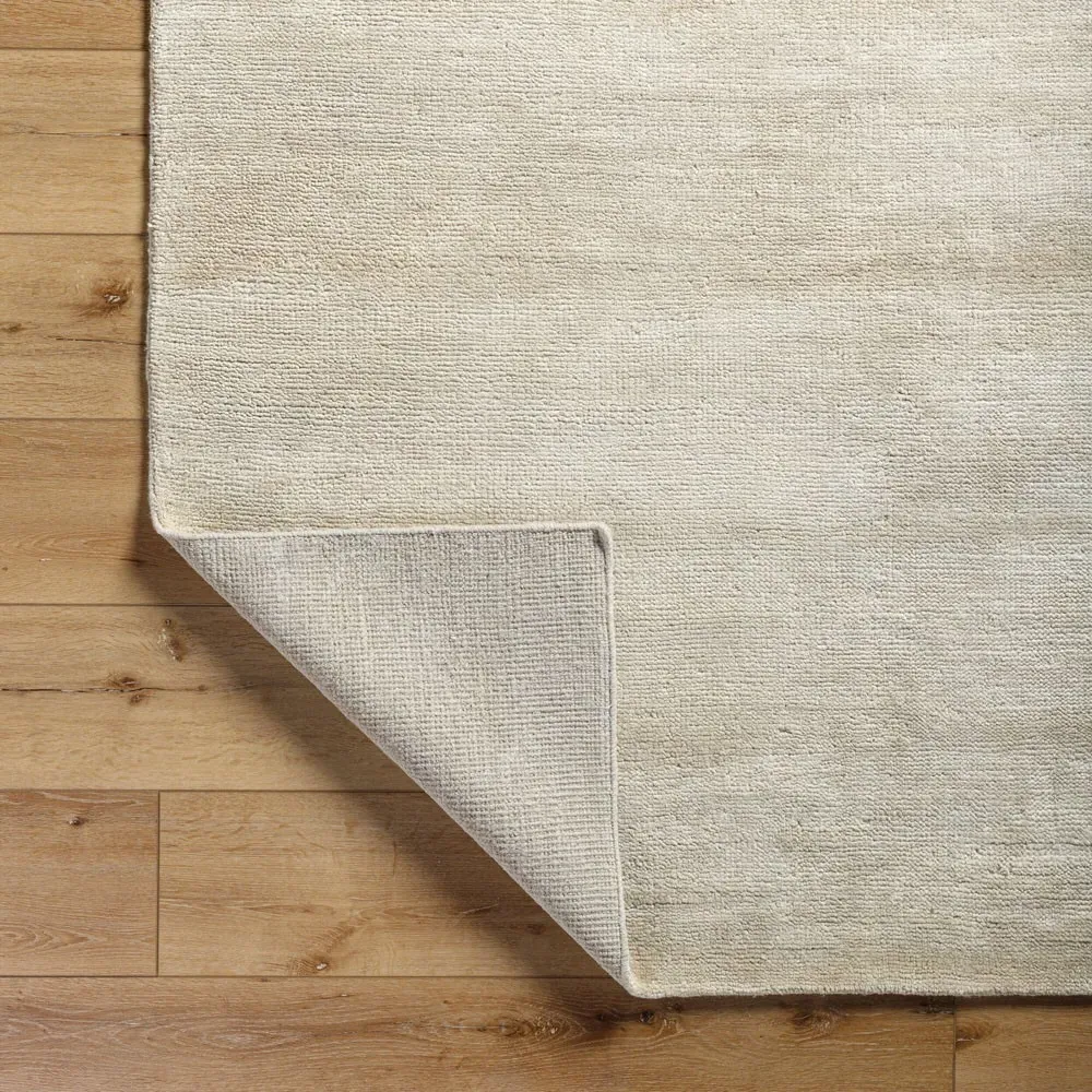 Saria Hand Knotted Rug - Beige, Wool