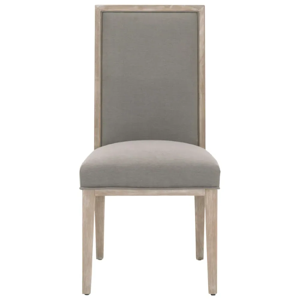 Sasha Dining Chair Set of 2 - Grey, Rubberwood image