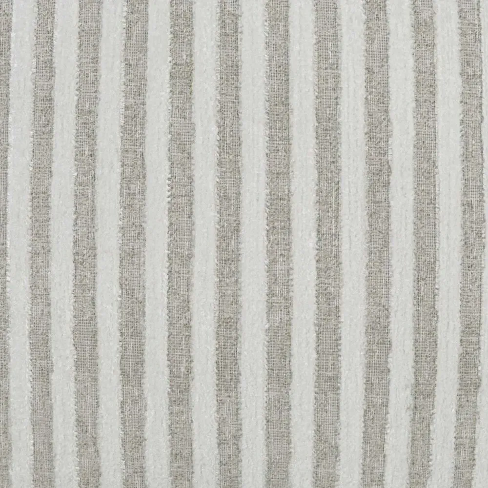 Savannah Striped Throw Pillow - White, Cotton