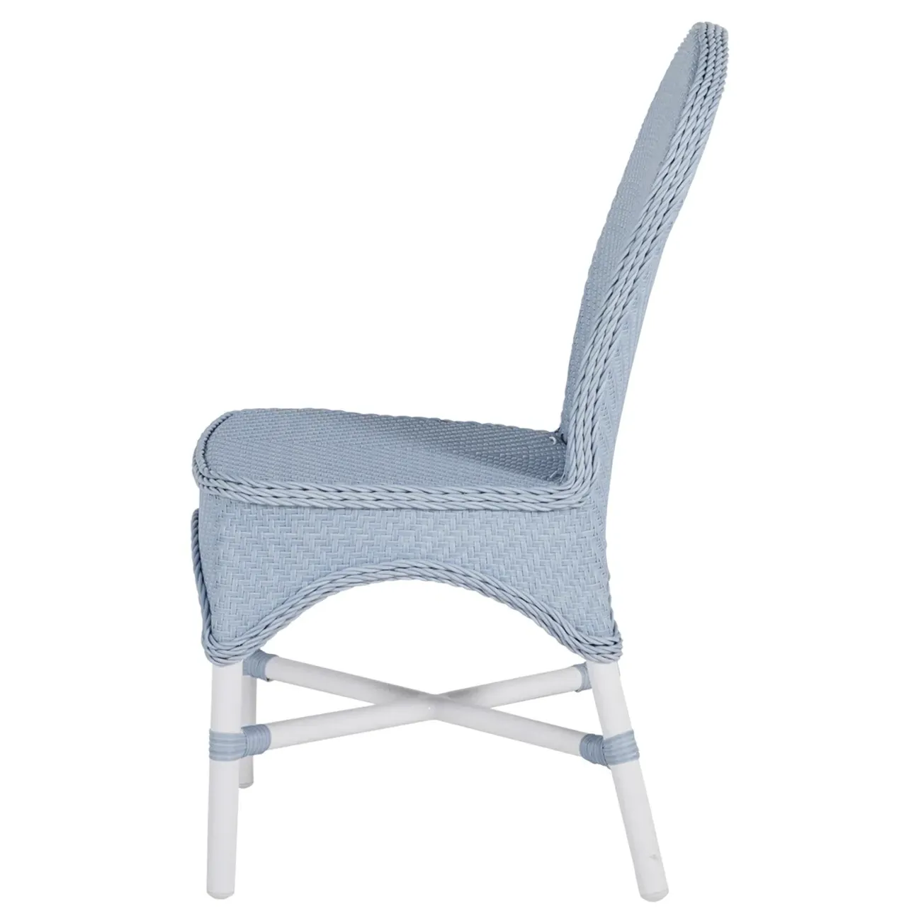 Savoy Outdoor Dining Side Chair - Chalk, Wicker