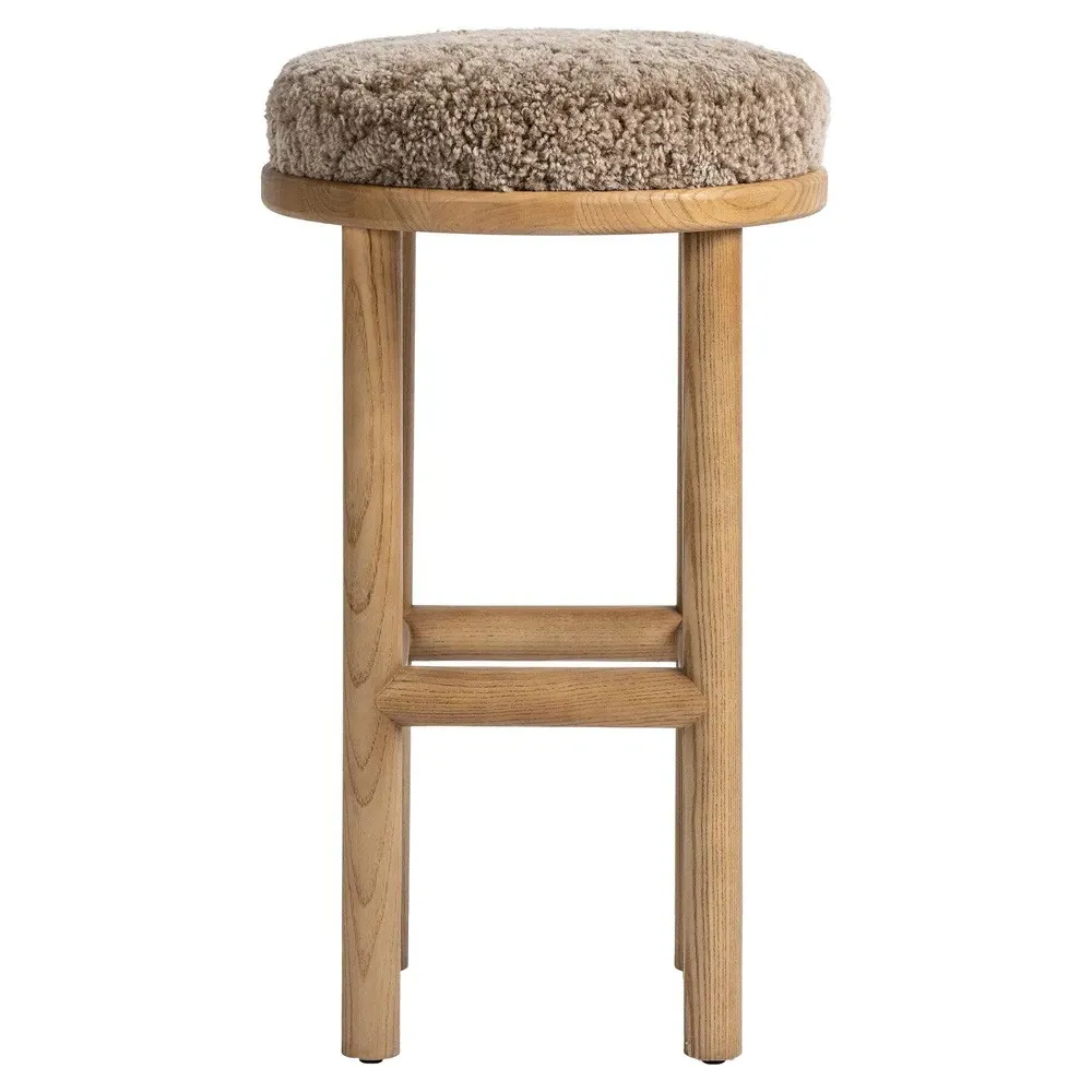 Sawyer Bar Stool - Taupe, Nettlewood image
