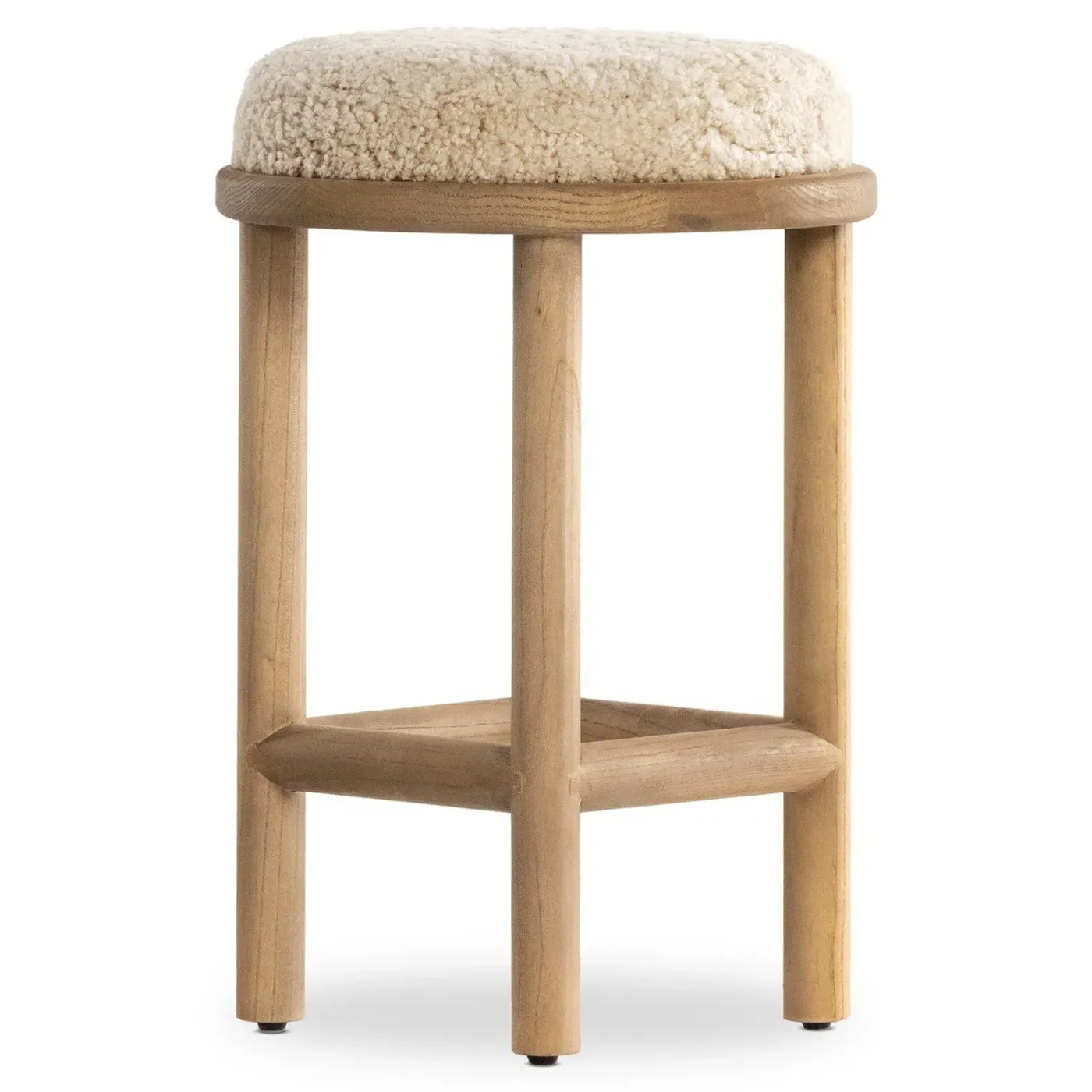 Sawyer Counter Stool - Beige, Nettlewood