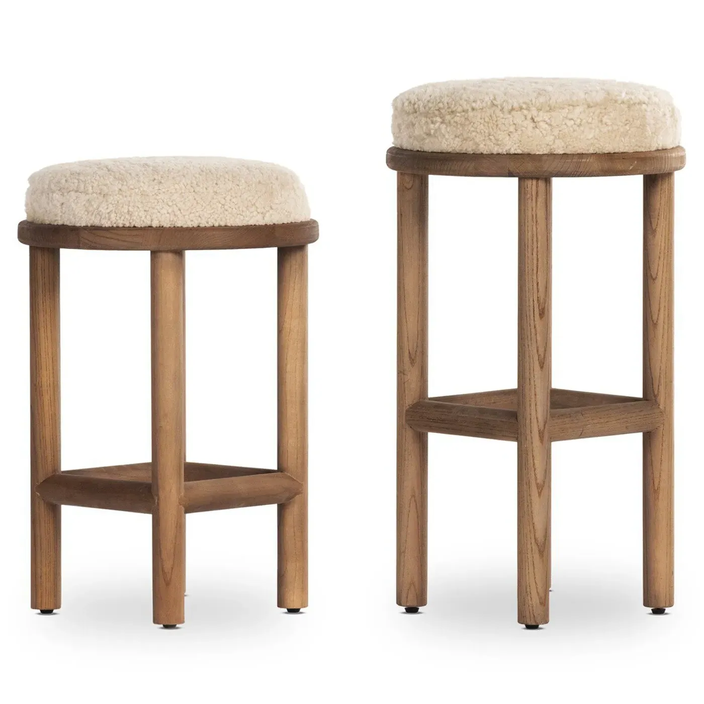 Sawyer Counter Stool - Beige, Nettlewood