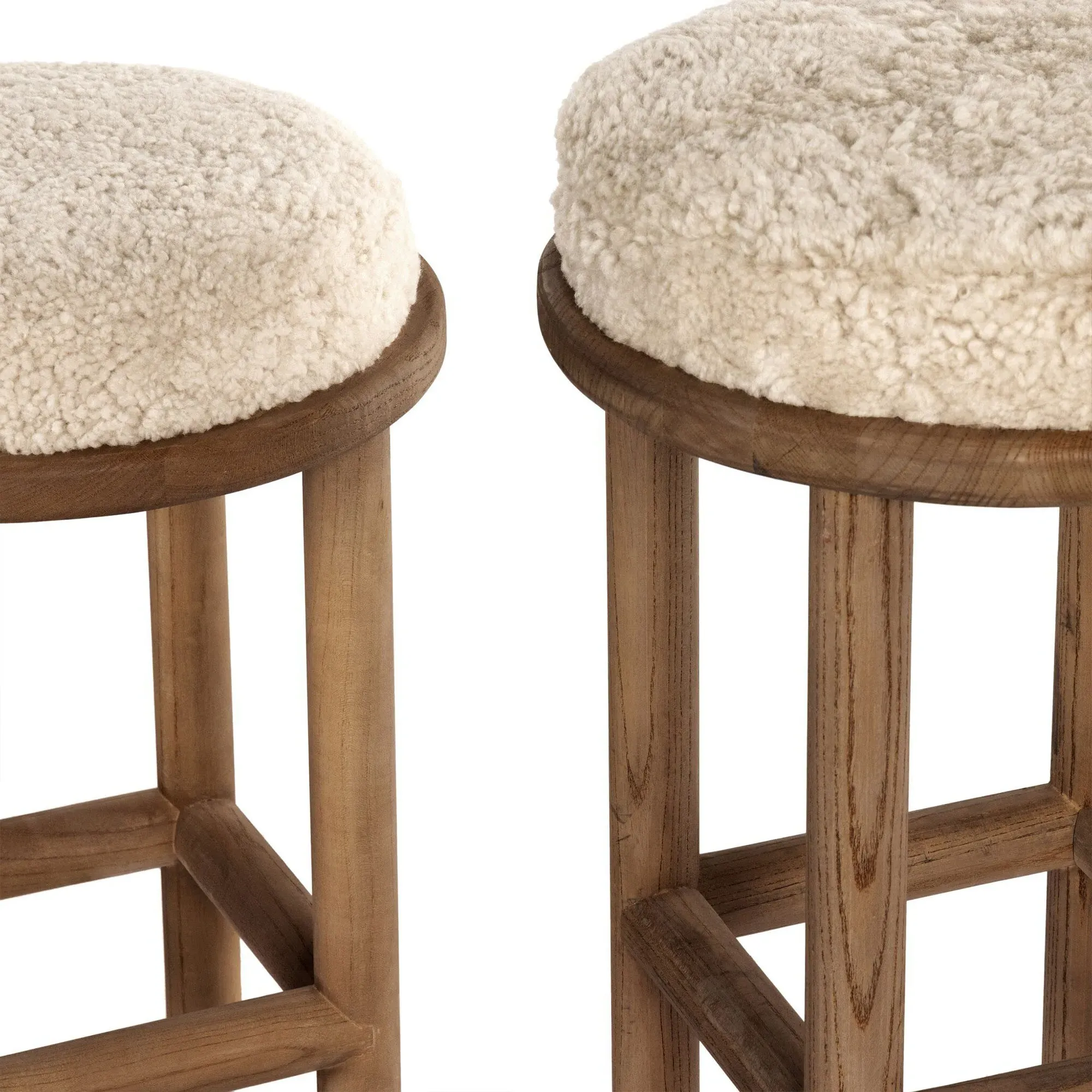 Sawyer Counter Stool - Beige, Nettlewood
