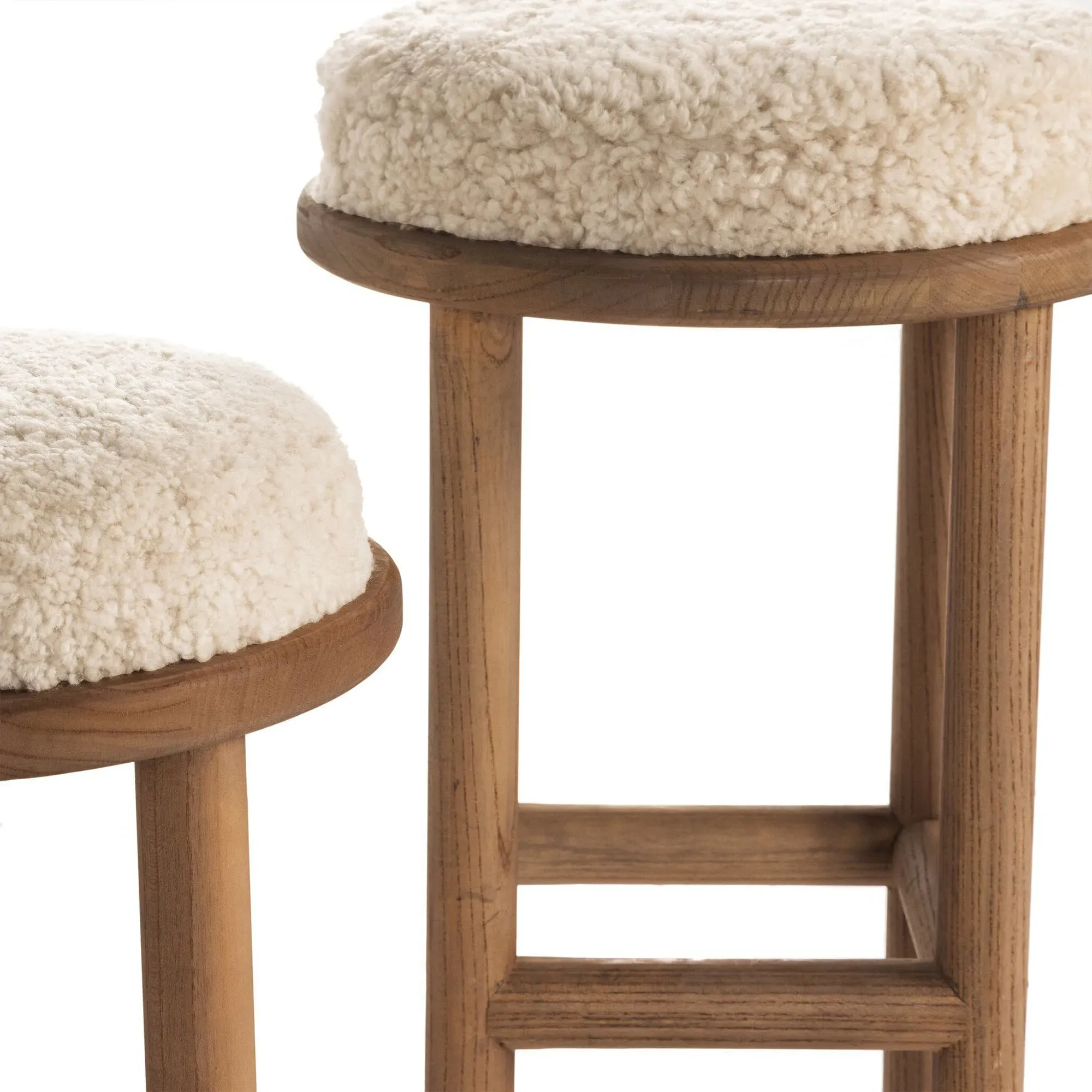 Sawyer Counter Stool - Beige, Nettlewood