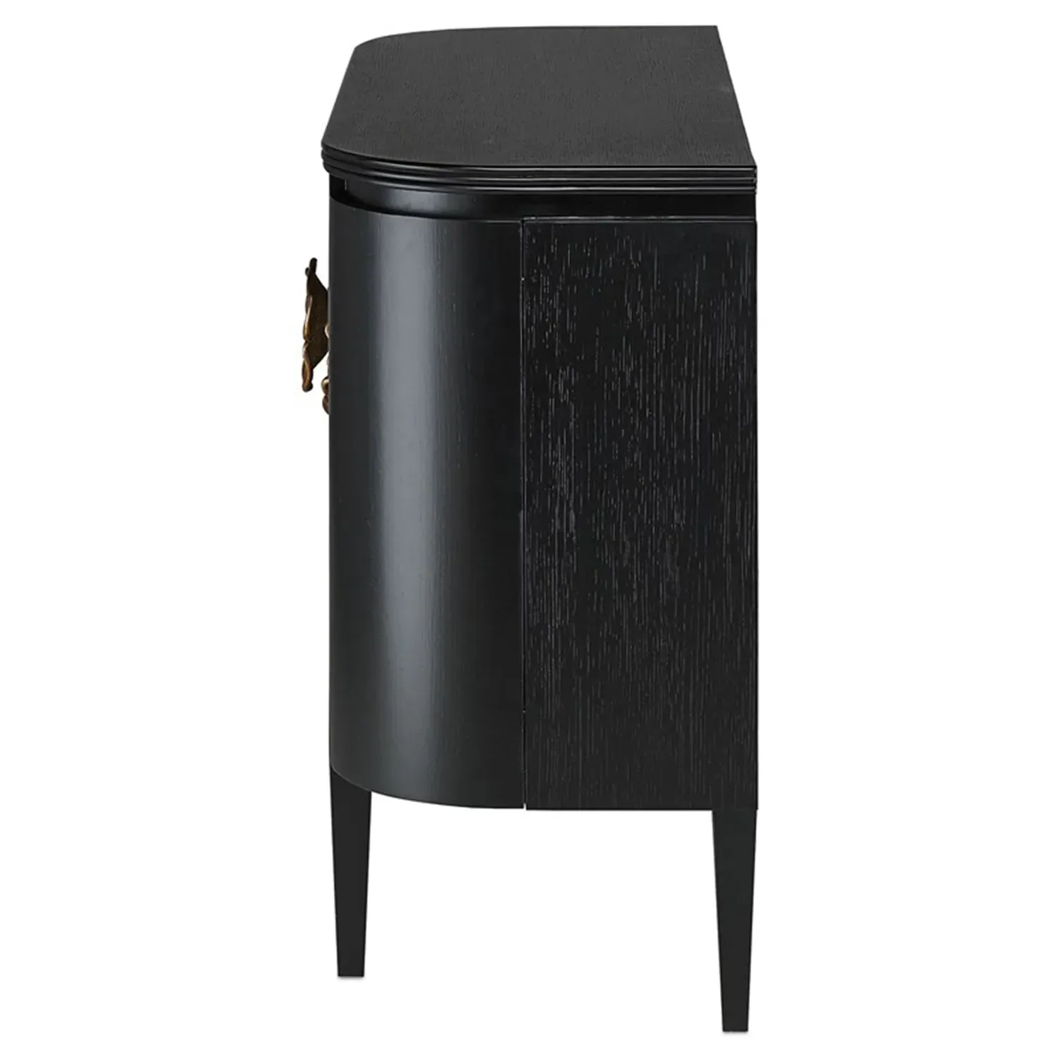 Sazana Demilune Sideboard - Black, Oak