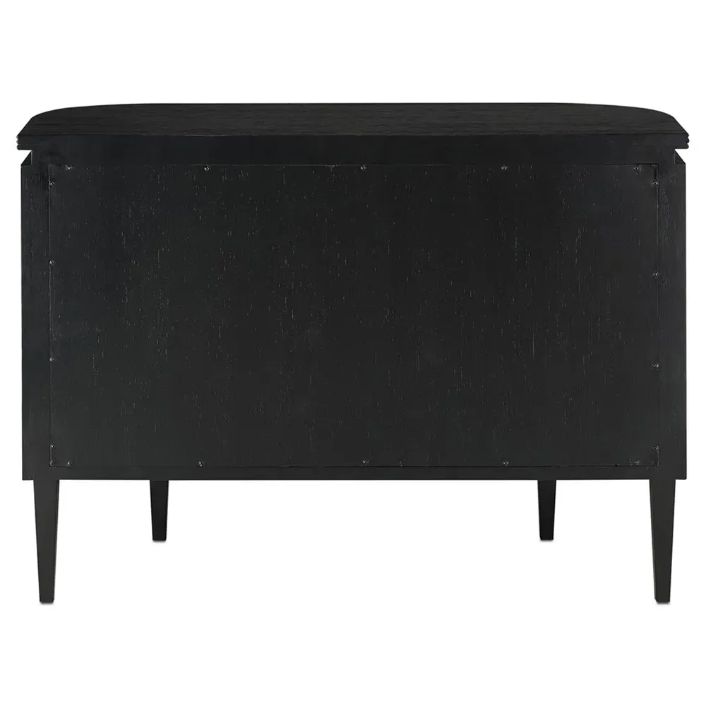 Sazana Demilune Sideboard - Black, Oak