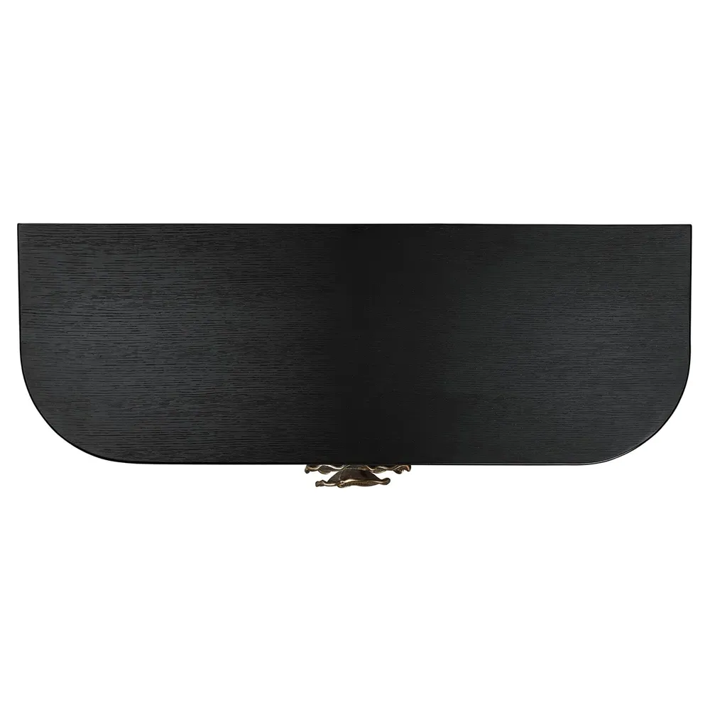 Sazana Demilune Sideboard - Black, Oak