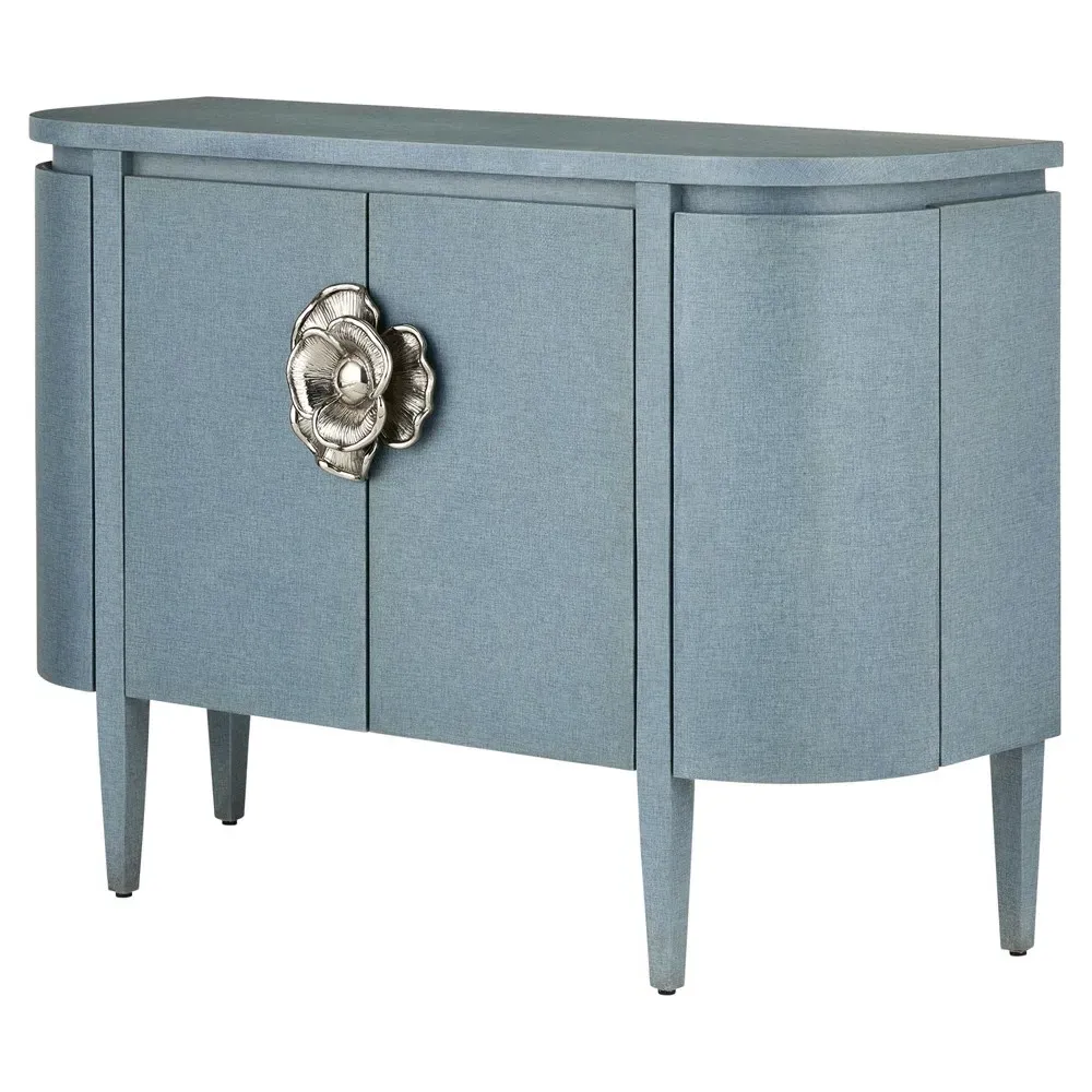 Sazana Demilune Sideboard - Blue, Oak