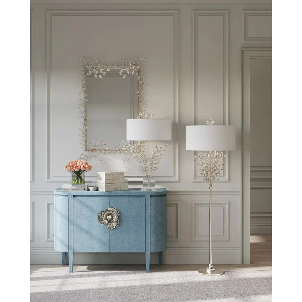 Sazana Demilune Sideboard - Blue, Oak