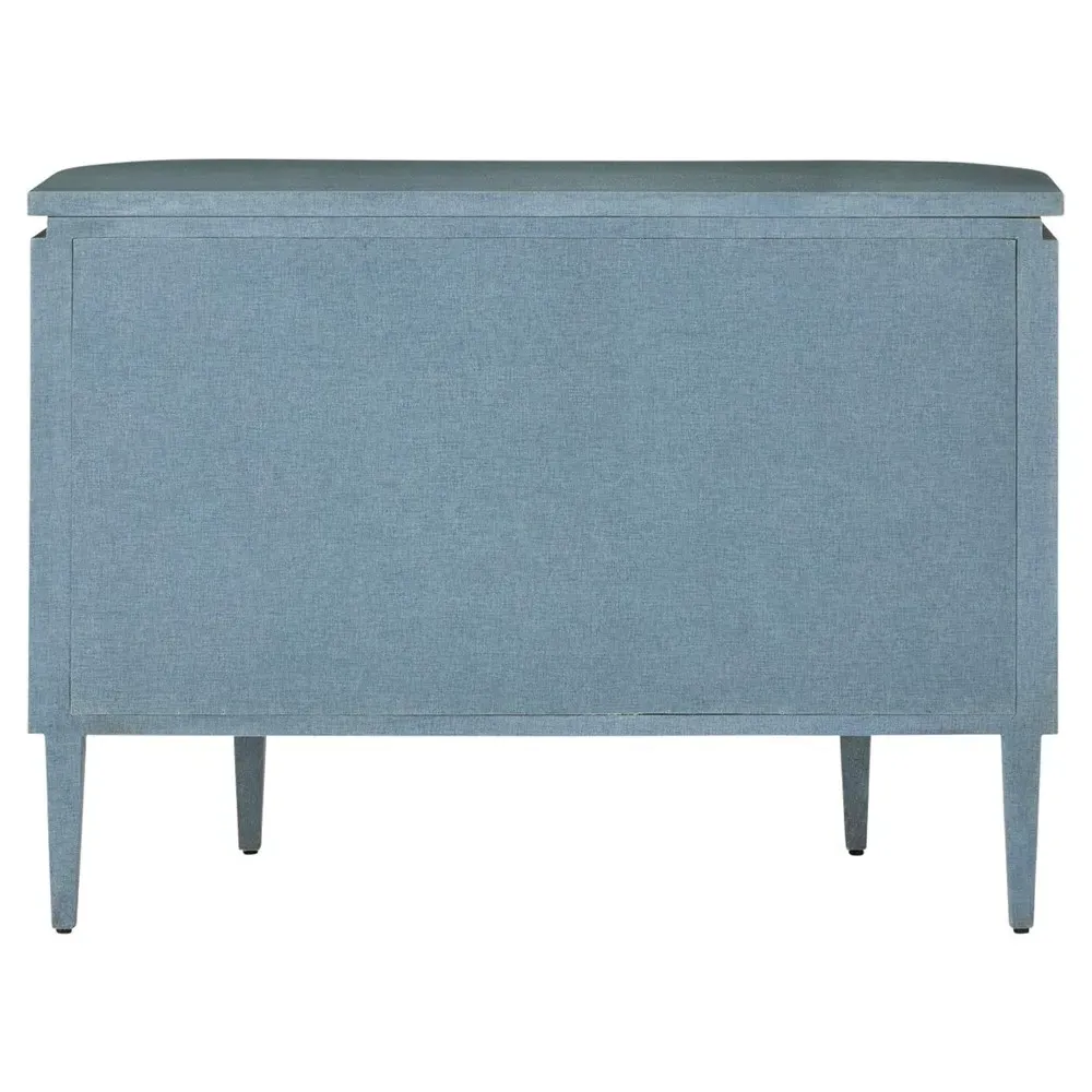 Sazana Demilune Sideboard - Blue, Oak
