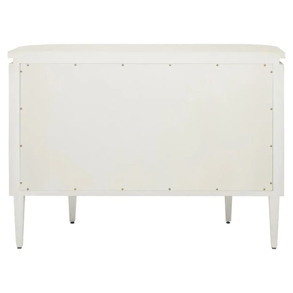 Sazana Demilune Sideboard - White, Oak
