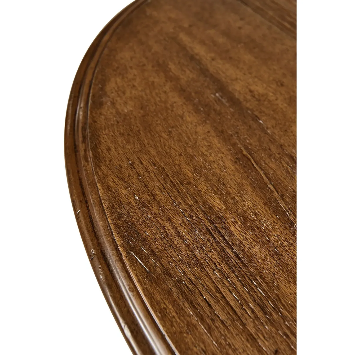 Scott Demilune Console Table - Brown, Acacia