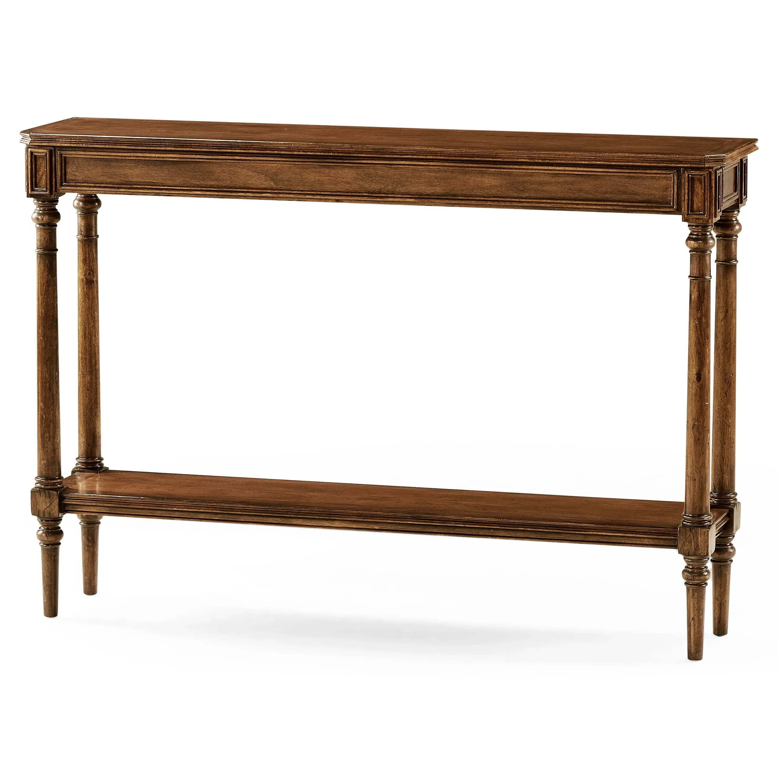 Scott Rectangular Console Table - Brown, Acacia