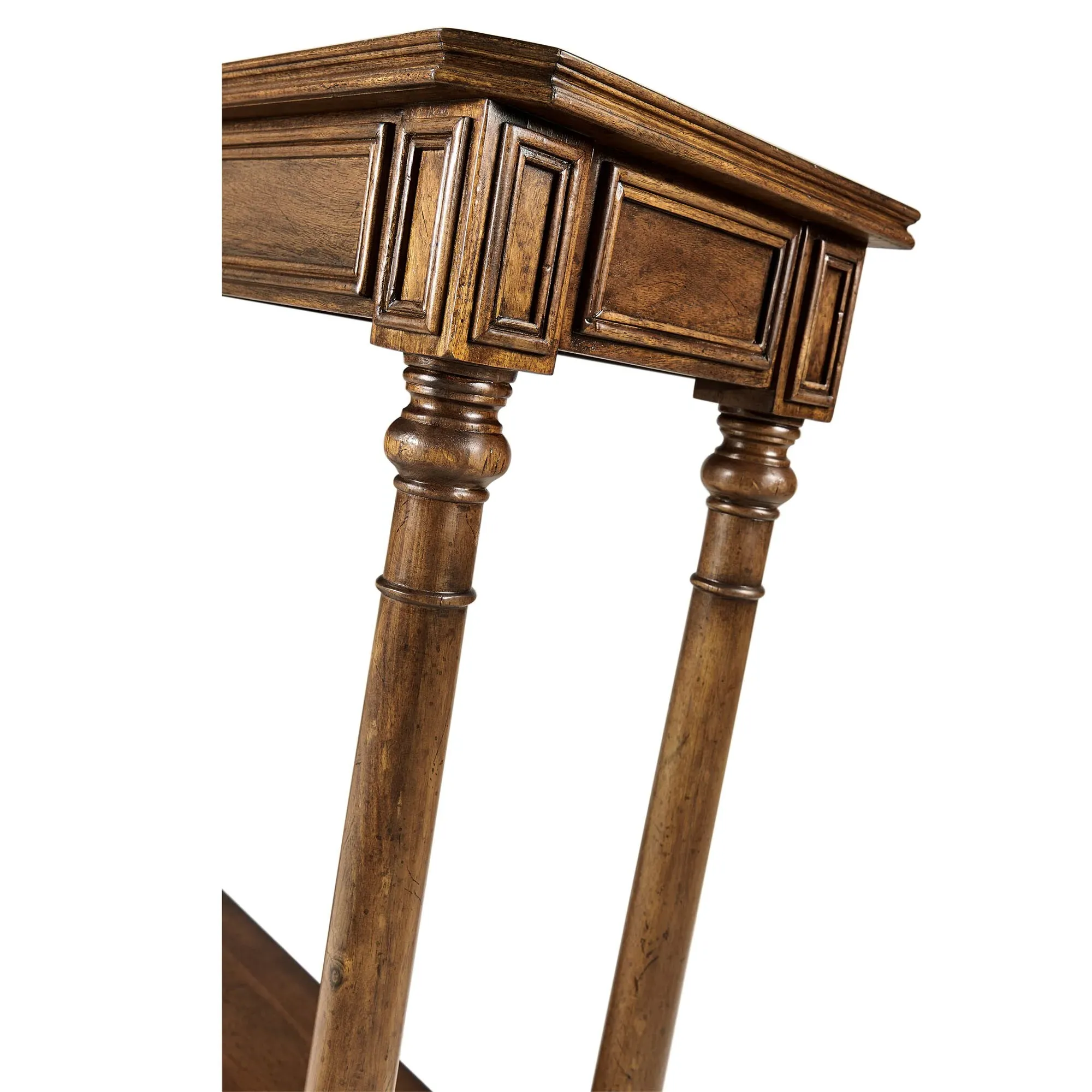 Scott Rectangular Console Table - Brown, Acacia