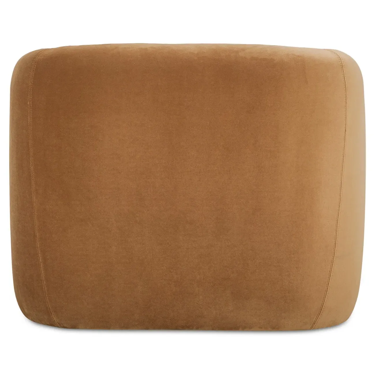 Selena Accent Chair - Tan, Velvet