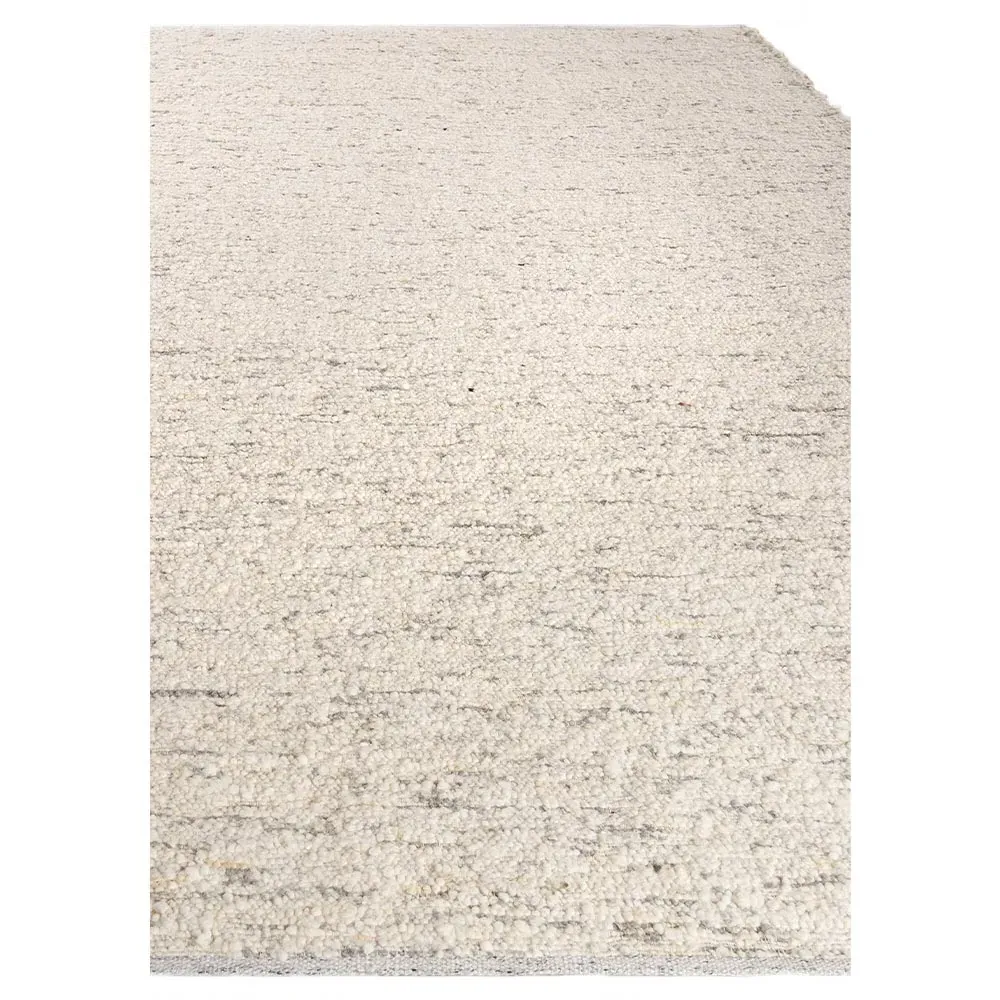 Selene Solid Rug - Grey, Wool