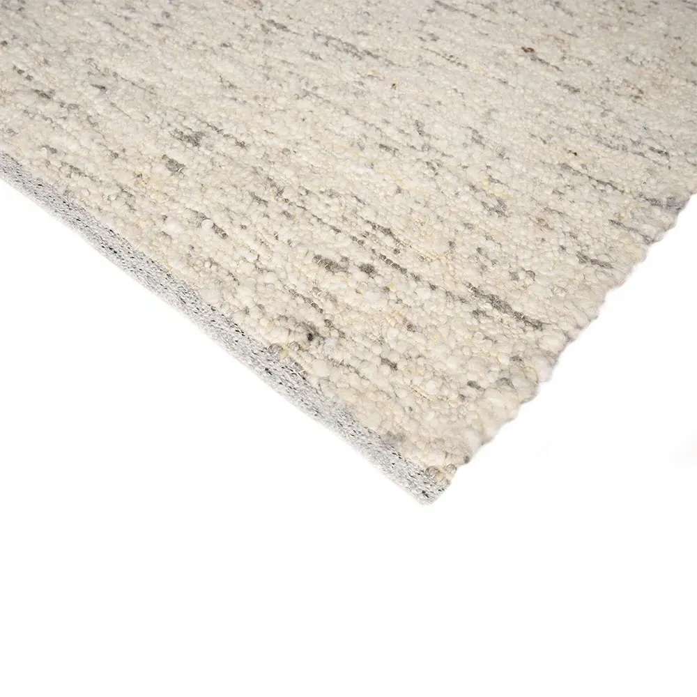 Selene Solid Rug - Grey, Wool