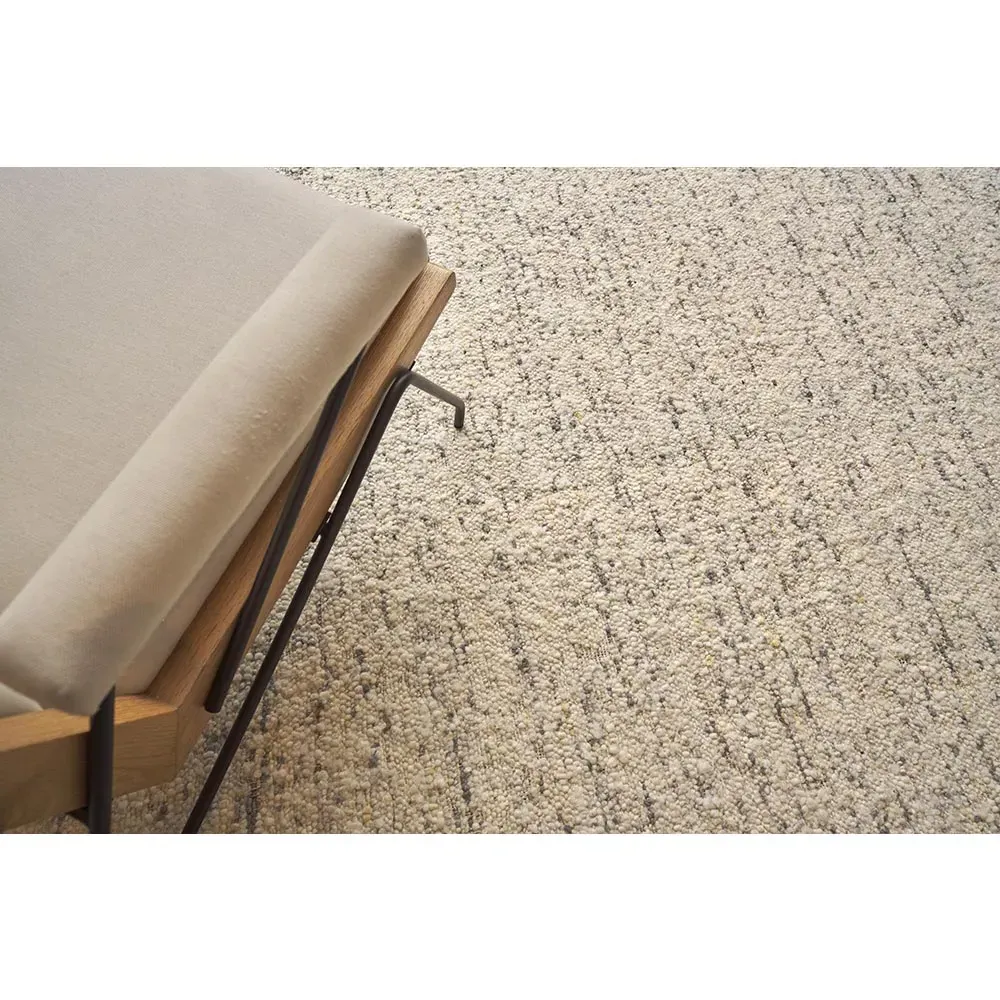 Selene Solid Rug - Grey, Wool